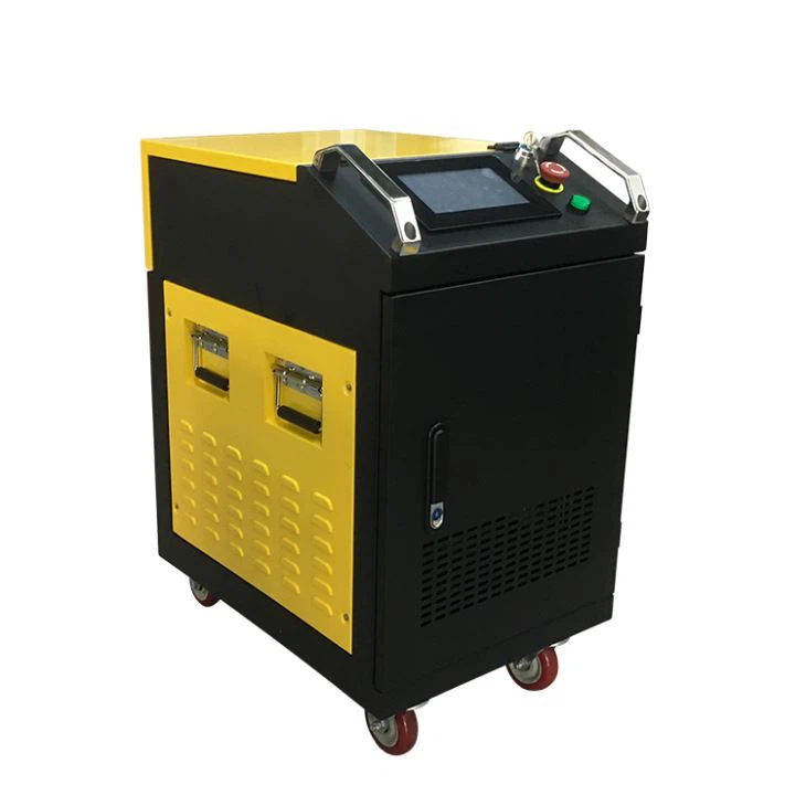 100W मिनी पोर्टेबल लेजर सफाई मशीन